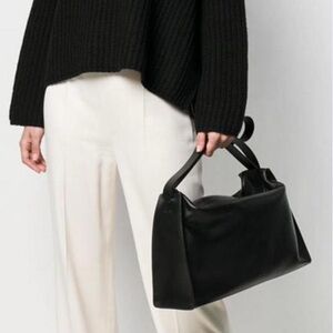 Aesther Ekme duffle slouchy bag black leather